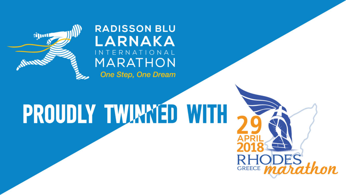 The International Rhodes Marathon and the Radisson Blu International Larnaka Marathon announce their twinning