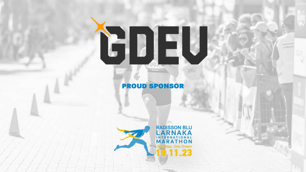 GDEV (Formerly Nexters) Returns to Sponsor the 6th Radisson Blu Larnaka Marathon with “You Run! We Donate” Initiative