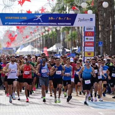 Με ρεκόρ συμμετοχών και αθρόα προσέλευση του κοινού ολοκληρώθηκε ο 6ος Radisson Blu Διεθνής Μαραθώνιος Λάρνακας